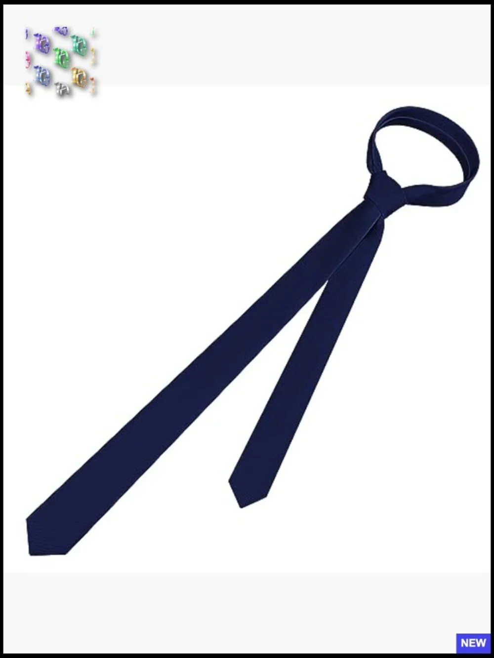 Skinny Silk Blend Tie Formal Slim Elegant Classic Business Wear